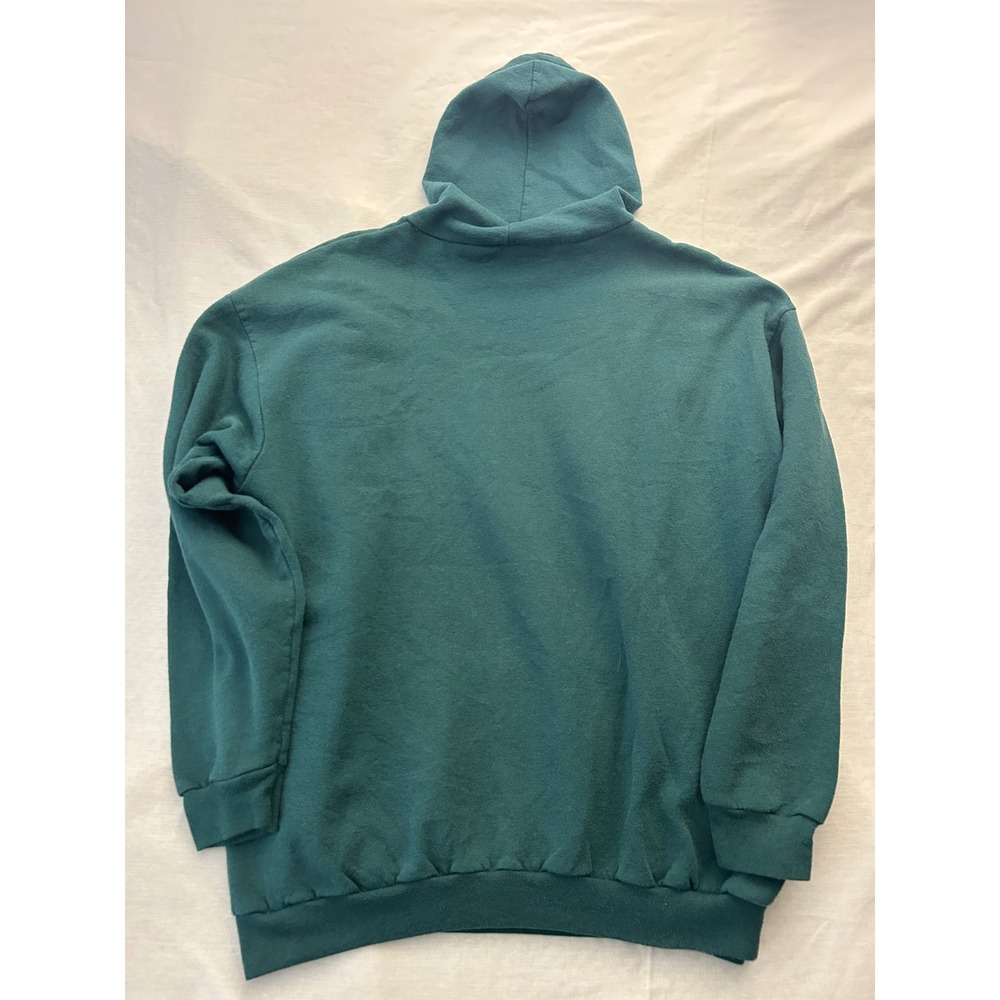Vintage Philadelphia Eagles NFL Hoodie Mens XL Green Fleece Pullover Sweatshirt - Picture 8 of 8